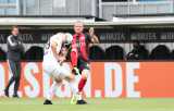 Fussball - 2. Bundesliga - SV Wehen Wiesbaden - SG Dynamo Dresden - 06.06.2020,v.l. Kevin Ehlers (DD), Marcel Titsch-Rivero (SVWW),Bildnachweis: Halisch/rscp-photo/PoolDFL regulations prohibit any use of photographs as image sequences and/or quasi-video.EDITORIAL USE ONLY.National and international News-Agencies OUT.