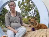 mzloka - Espresso mit Caroline Ludwig - 04.08.2020, Stefanie Nierhoff hat sich als Fotografin auf Tier-Fotografie mit ihrem Hund Name???- Foto: René Vigneron / VRM Bild, 