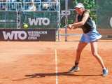 Tennis - Wiesbaden Open 23 - 04.05.23, 
Mona BARTHEL (GER) verliert gegen Jaimee FOURLIS (AUS)

- Foto: René Vigneron
