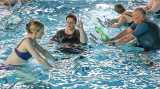 wiloka - Aquacycling im Schwimmbad Kastel - 24.05.23,  
Die Leitung hat Trainerin Ute Damm,

- Foto: René Vigneron


