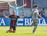 Fussball - 3. Liga - SV Wehen Wiesbaden - Hallescher FC - 27.05.23, 
Grenzenloser Jubel nach Spielende,

- Foto: René Vigneron
