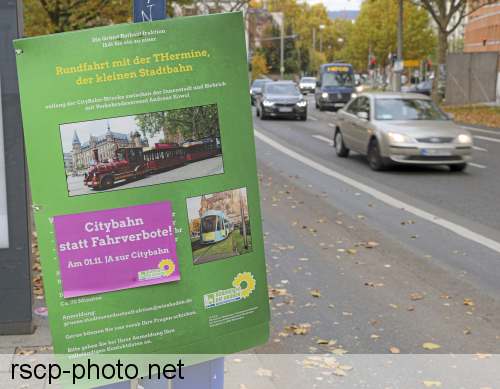 wiloka - Plakate CITYBAHN - PRO und CONTRA - 29.10.2020, 

- Foto: René Vigneron / VRM Bild, 


